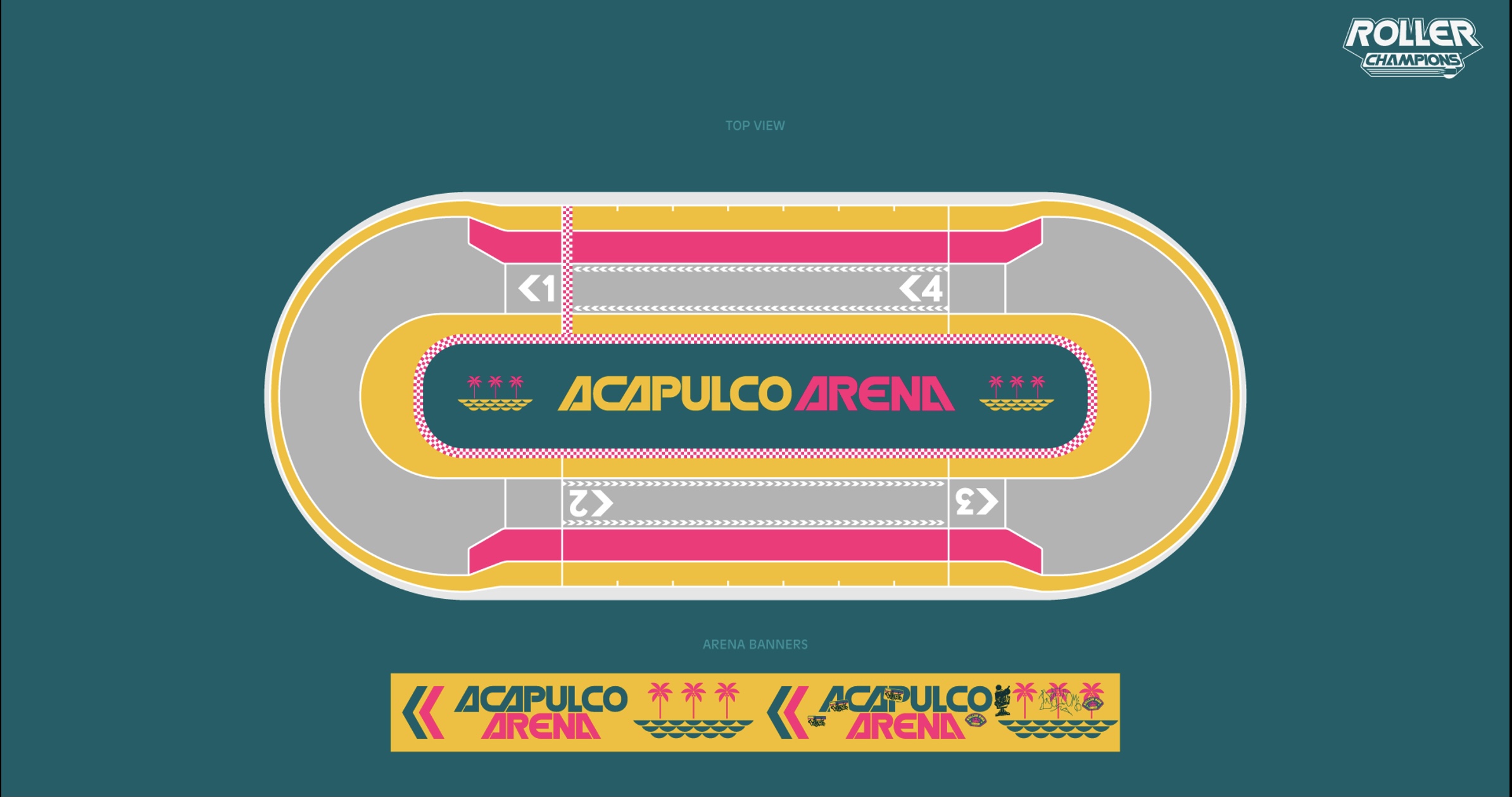 Acapulco Arena — 2D Concept